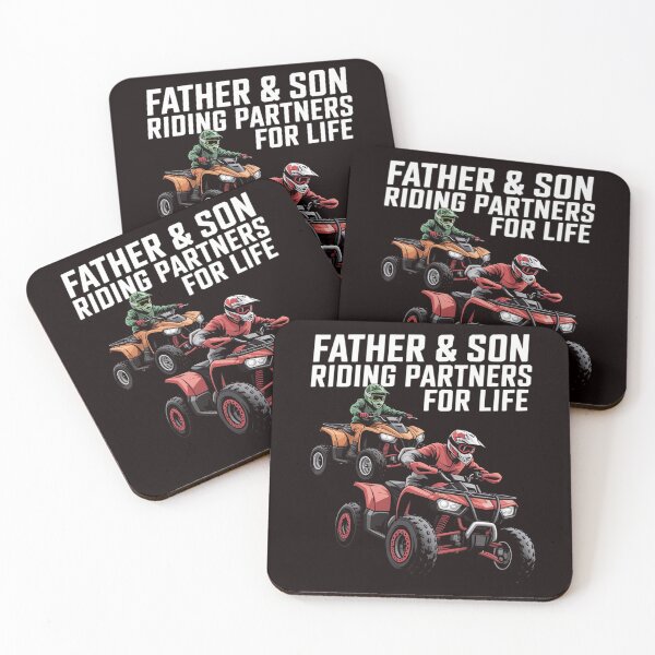 Item preview, Father and Son Riding Partners For Life - ATV designed and sold by lavethediso.