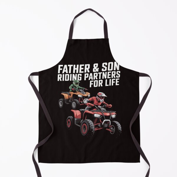 Item preview, Father and Son Riding Partners For Life - ATV designed and sold by lavethediso.