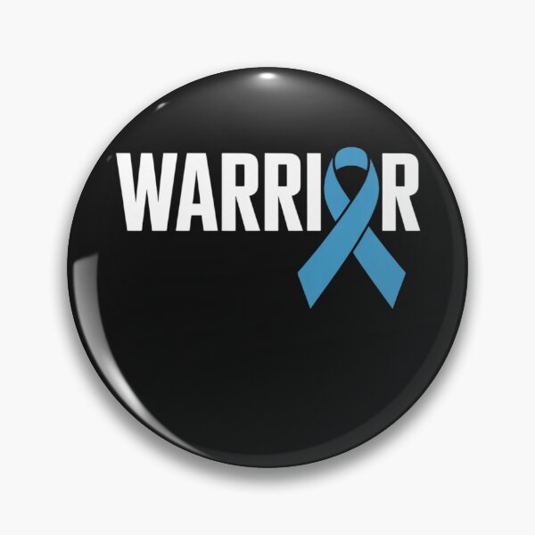 Item preview, Prostate Cancer Warrior T-Shirt - Light Blue Ribbon for Men designed and sold by AvagondaMind.