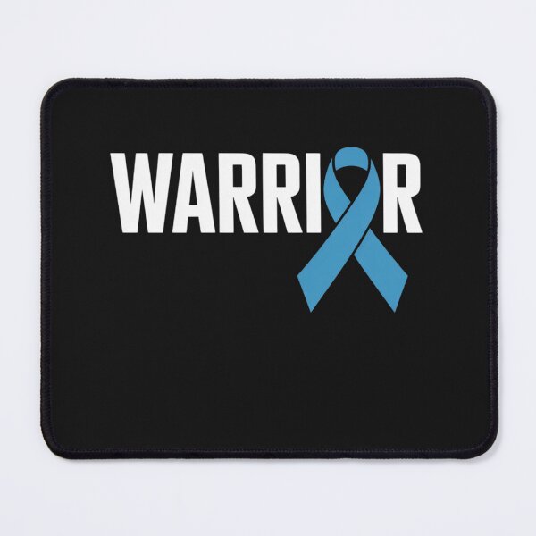 Item preview, Prostate Cancer Warrior T-Shirt - Light Blue Ribbon for Men designed and sold by AvagondaMind.