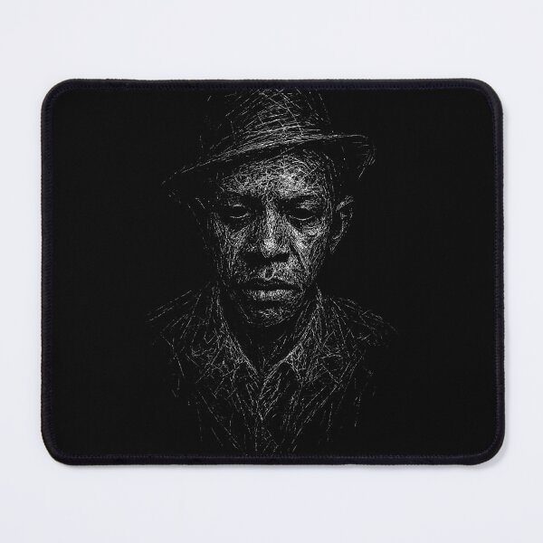 Item preview, Robert Johnson - Dark Grunge Scratched Portrait designed and sold by Mortisigil.