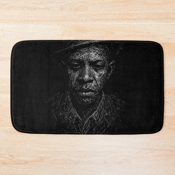 Item preview, Robert Johnson - Dark Grunge Scratched Portrait designed and sold by Mortisigil.