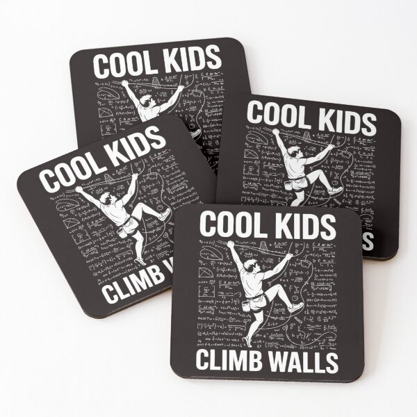 Item preview, Cool Kids Climb Walls Rock Climbing Bouldering Kids designed and sold by lavethediso.