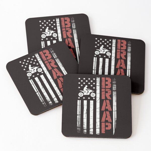 Item preview, Cool Four Wheeler & ATV Gift Ideas USA American Flag Quad Bike ATV Gift designed and sold by lavethediso.