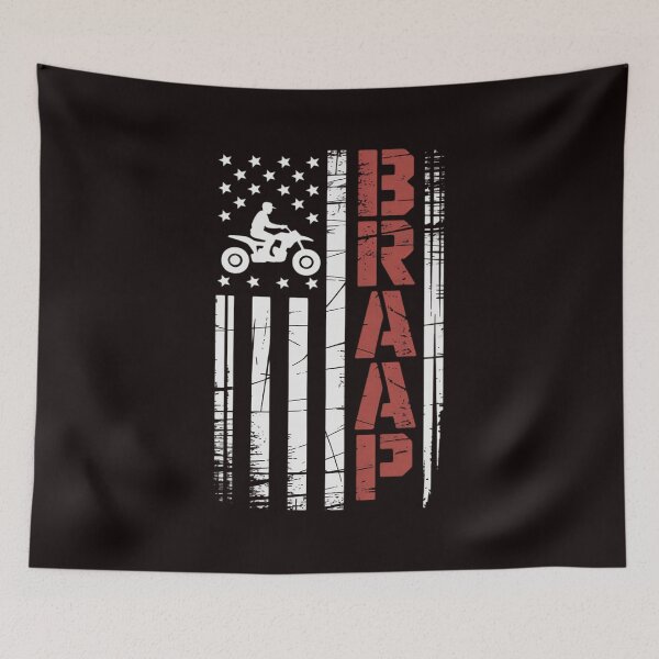 Item preview, Cool Four Wheeler & ATV Gift Ideas USA American Flag Quad Bike ATV Gift designed and sold by lavethediso.
