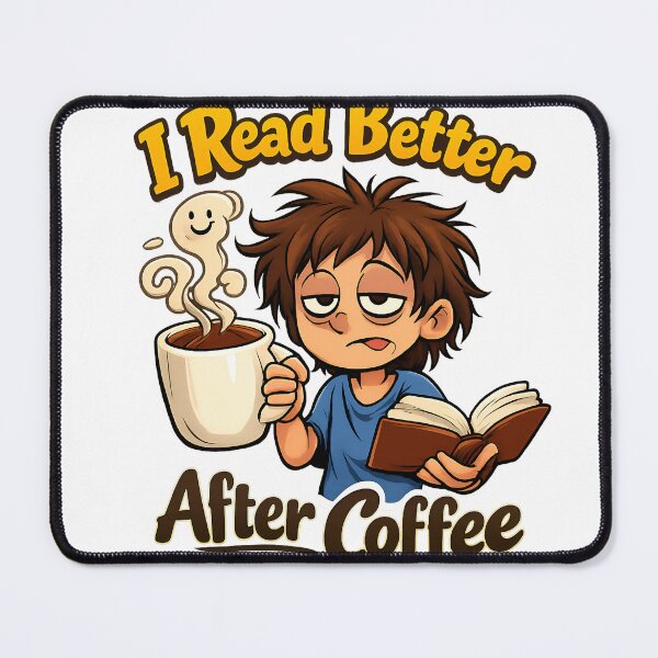 Item preview, Coffee Understands Me Better Than People - Cozy Rainy Day Book Lover Design designed and sold by DesignRush786.