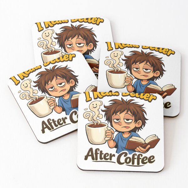 Item preview, Coffee Understands Me Better Than People - Cozy Rainy Day Book Lover Design designed and sold by DesignRush786.