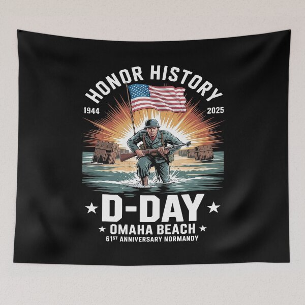 Item preview, D-Day 81 ST Anniversary Honor History Normandy Omaha Beach designed and sold by countntenov.