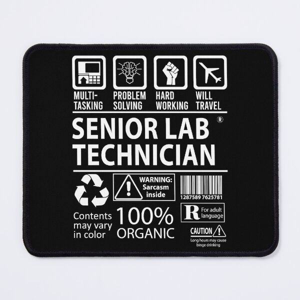 Item preview, Senior Lab Technician designed and sold by jeromgaug336.