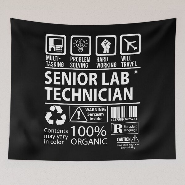 Item preview, Senior Lab Technician designed and sold by jeromgaug336.