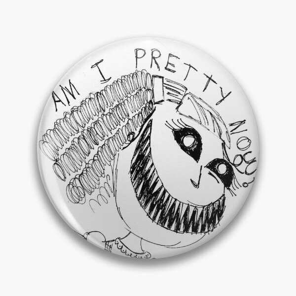 Item preview, Am I Pretty Now?? (cobweb border version) designed and sold by AndiStraube.