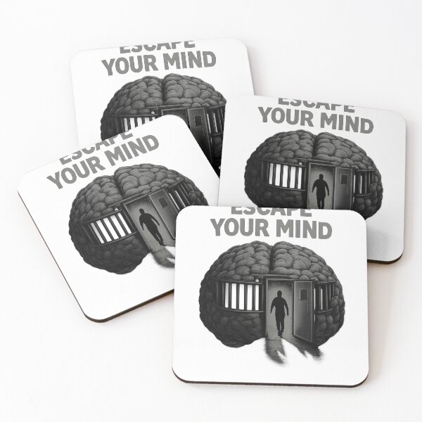 Item preview, ESCAPE YOUR MIND – Unlock Your Thoughts designed and sold by NomadUSArt.