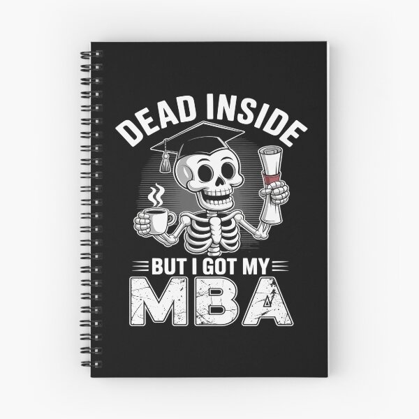 Item preview, Dead Inside, But I Got My MBA Survivor Graduation designed and sold by countntenov.