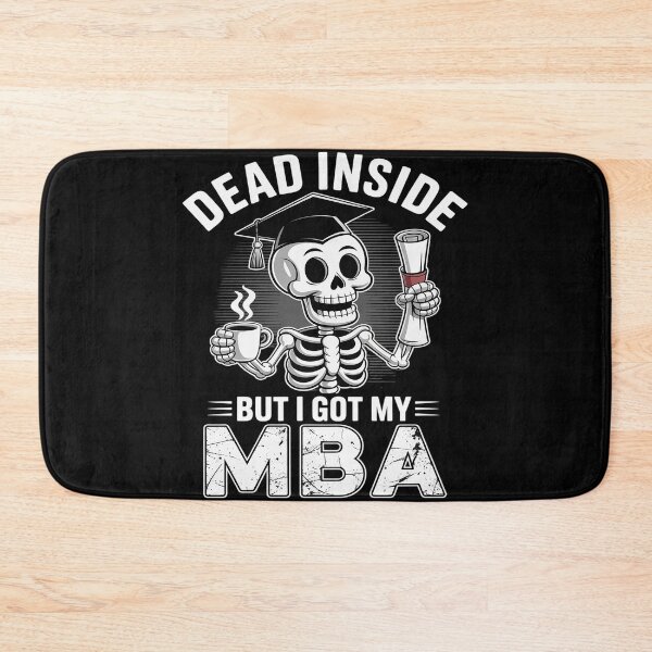 Item preview, Dead Inside, But I Got My MBA Survivor Graduation designed and sold by countntenov.