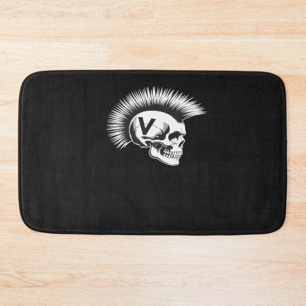 Item preview, Punk Rock Skull Mohawk Style Rock Fan Music Punks Not Dead designed and sold by AvagondaMind.