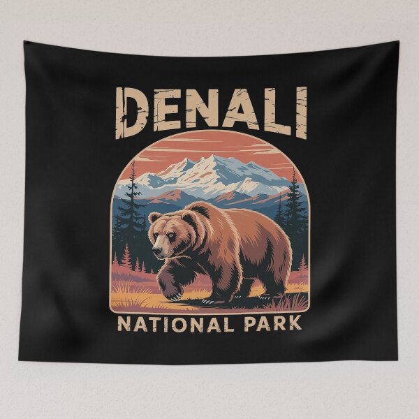 Item preview, Denali Mountain Peak Elevation Alaska National Park designed and sold by countntenov.