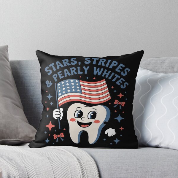 Item preview, Dental Hygienist 4th July American Dentist Groovy Tooth USA designed and sold by countntenov.