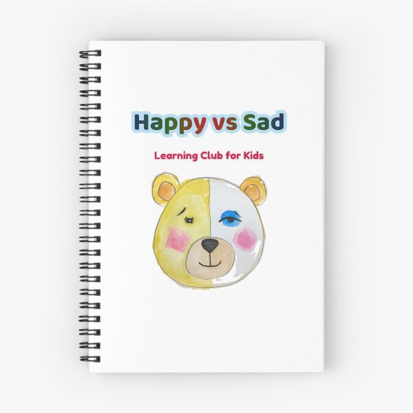 Item preview, Happy vs Sad Bear – Kids Emotions Learning Design designed and sold by AME Kids Designs.