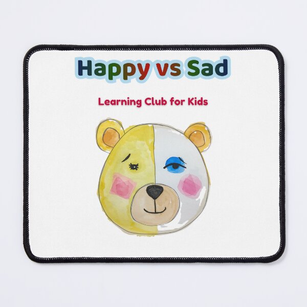 Item preview, Happy vs Sad Bear – Kids Emotions Learning Design designed and sold by AME Kids Designs.