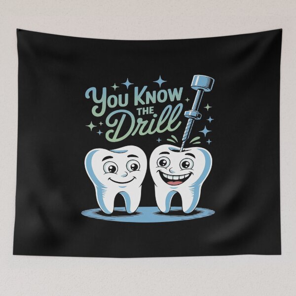 Item preview, Dentist Know Drill Funny Dental Hygienist Dentist designed and sold by countntenov.