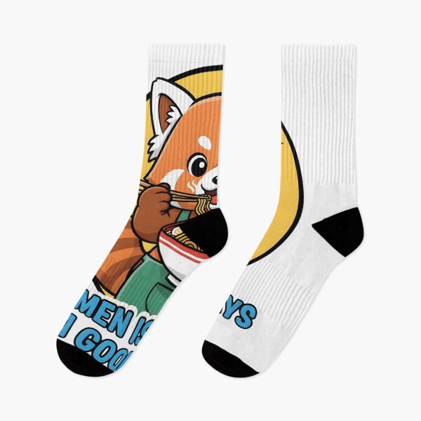 Item preview, Cute Red Panda Eating Ramen Funny Quote designed and sold by SoulenCify.