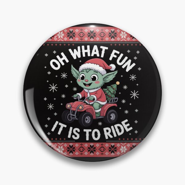 Item preview, Christmas ATV Santa Claus Four Wheeler Quad Oh What designed and sold by chaeningplan.