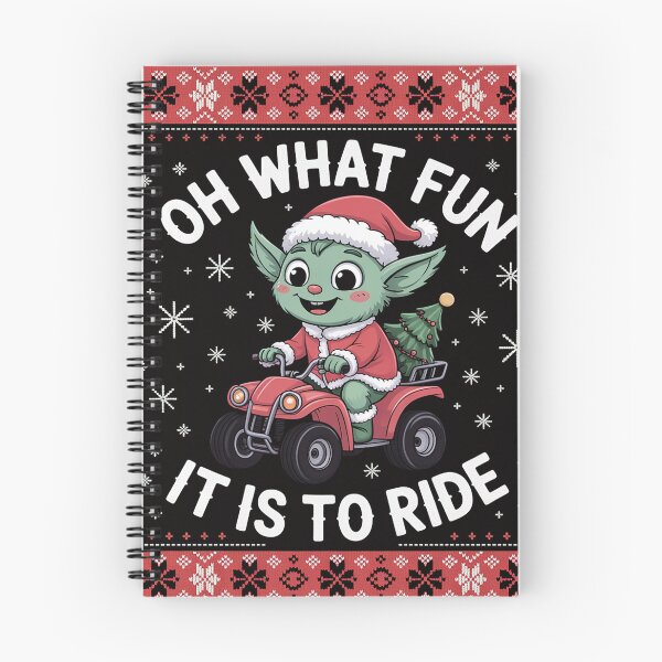 Item preview, Christmas ATV Santa Claus Four Wheeler Quad Oh What designed and sold by chaeningplan.