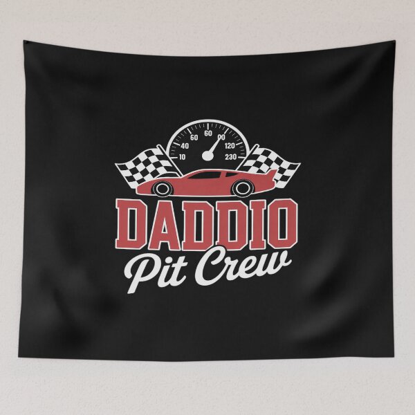 Item preview, Race Car Birthday Party Racing Family Daddio Pit Crew designed and sold by AvagondaMind.