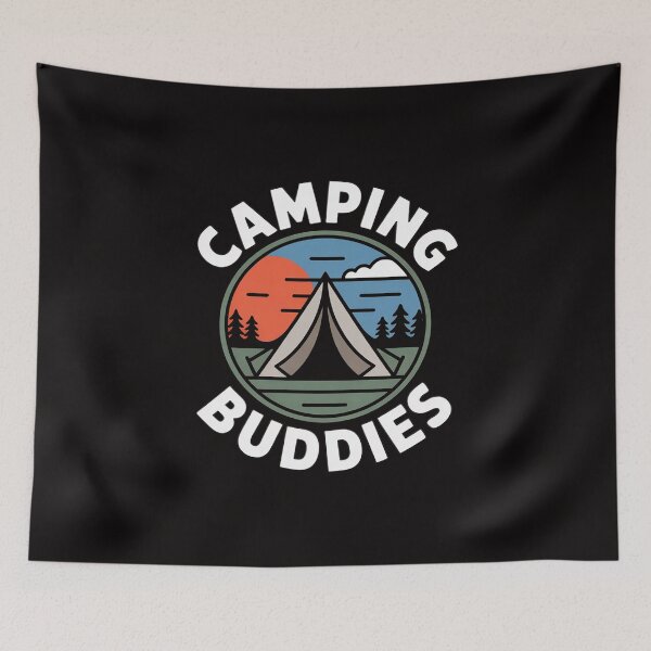 Item preview, Camping Buddies for Camper Friends designed and sold by chaeningplan.