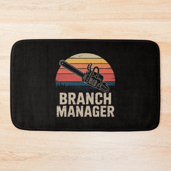 Item preview, Branch Manager - Arborist Tree Surgeon Lumberjack Logger designed and sold by chaeningplan.