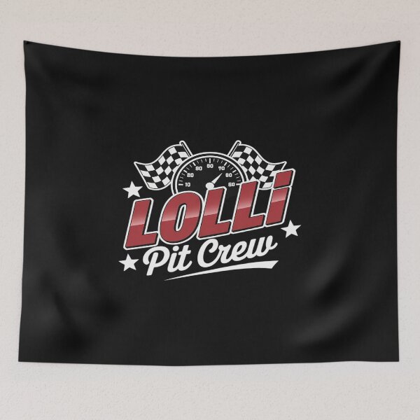 Item preview, Race Car Birthday Party Racing Family Lolli Pit Crew designed and sold by AvagondaMind.