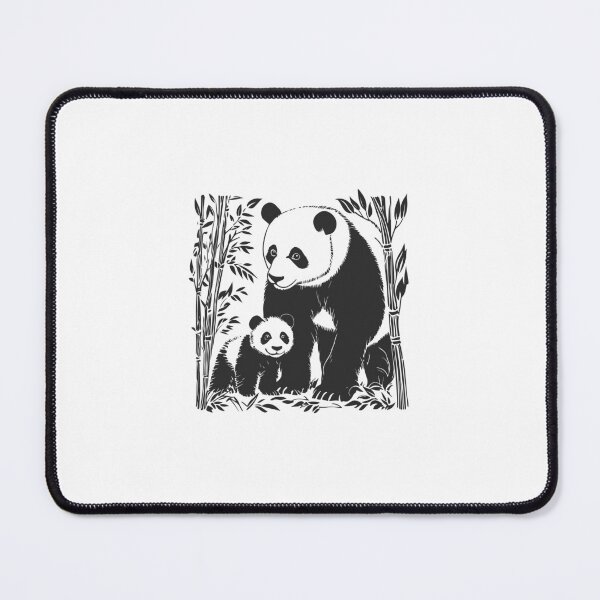 Item preview, Panda Mother and Baby designed and sold by JollyCritters.