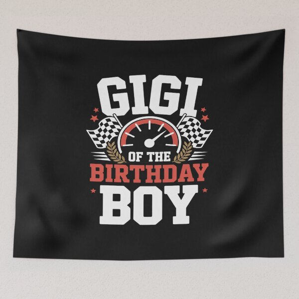 Item preview, Race Car Party Gigi Of The Birthday Boy Racing Family designed and sold by AvagondaMind.