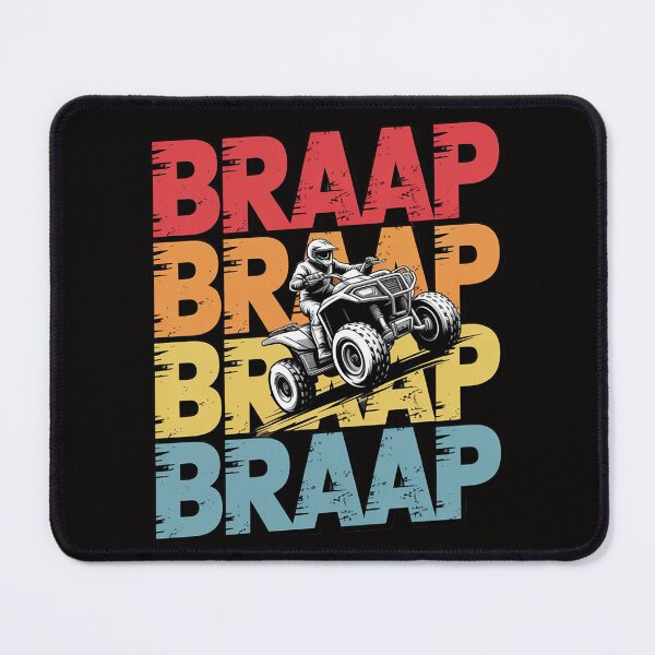 Item preview, Braap Quad Biker Gift I ATV Four Wheeler Quad Bike designed and sold by chaeningplan.