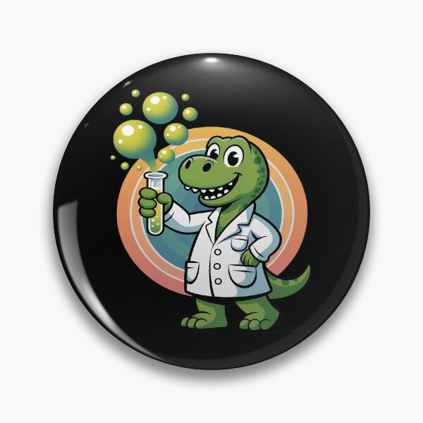 Item preview, Dino Science Club Brontosaurus Lab Coat Rainbow 70s designed and sold by Slwankol.