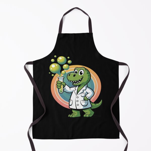 Item preview, Dino Science Club Brontosaurus Lab Coat Rainbow 70s designed and sold by Slwankol.