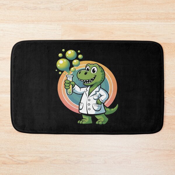 Item preview, Dino Science Club Brontosaurus Lab Coat Rainbow 70s designed and sold by Slwankol.