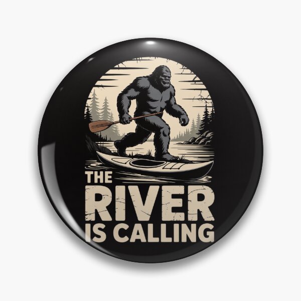 Artikelvorschau, Bigfoot River Kajak Sasquatch Camping Kanu Geschenk entworfen und verkauft von chaeningplan.