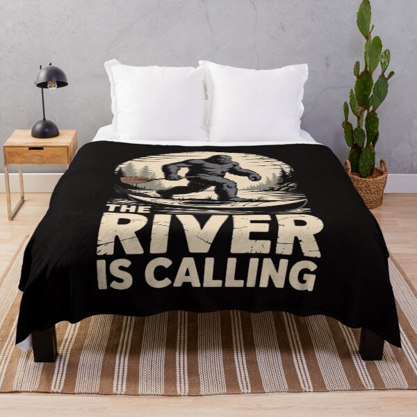 Item preview, Bigfoot River Kayak Sasquatch Camping Canoe Gift designed and sold by chaeningplan.