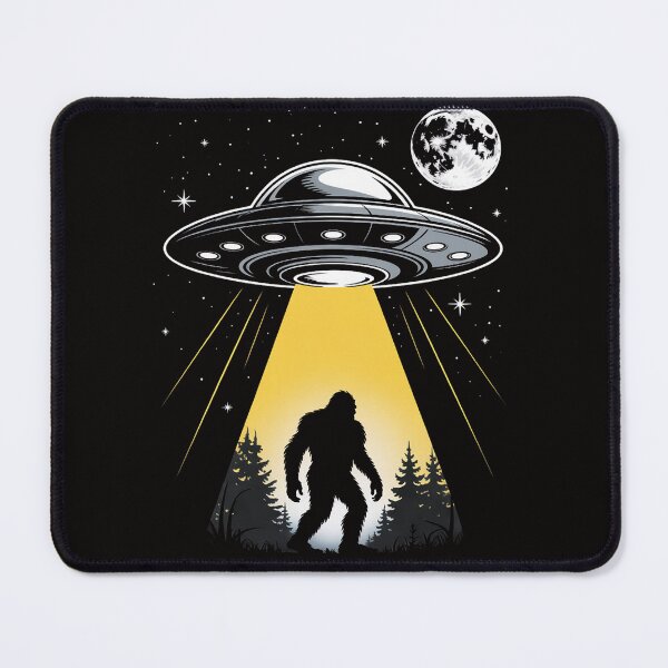 Item preview, Bigfoot & UFO Conspiracy Pals Night & Nature designed and sold by chaeningplan.