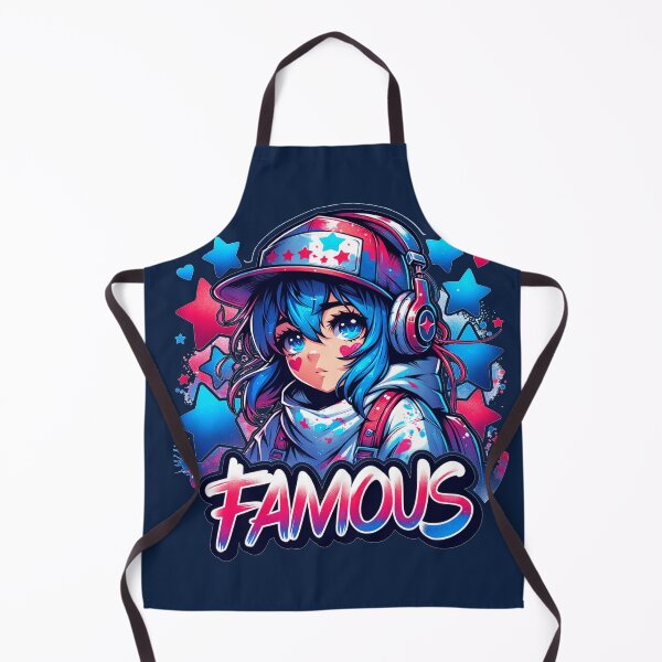 Item preview, Anime Famous Girl Urban Art – Cute Street Style Illustration designed and sold by TshirtMyMom.