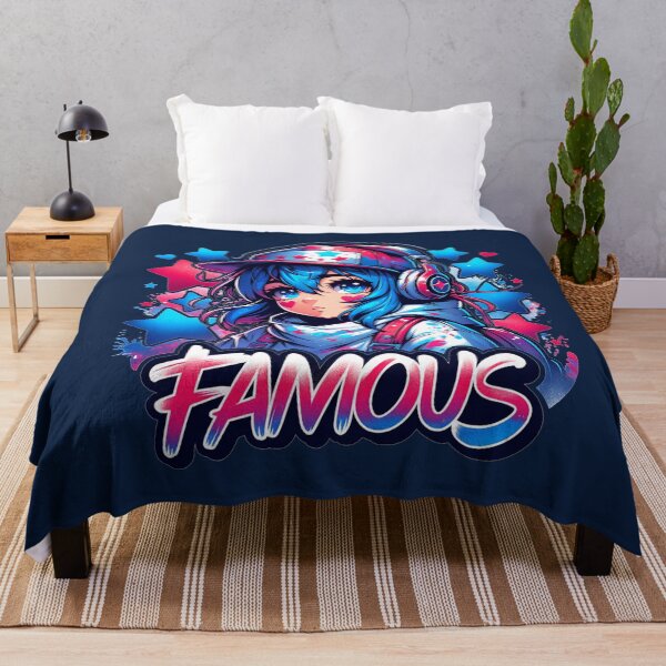 Item preview, Anime Famous Girl Urban Art – Cute Street Style Illustration designed and sold by TshirtMyMom.