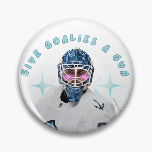 Item preview, Give Goalies A Gun: Joey Daccord designed and sold by OffsideNewsCo.