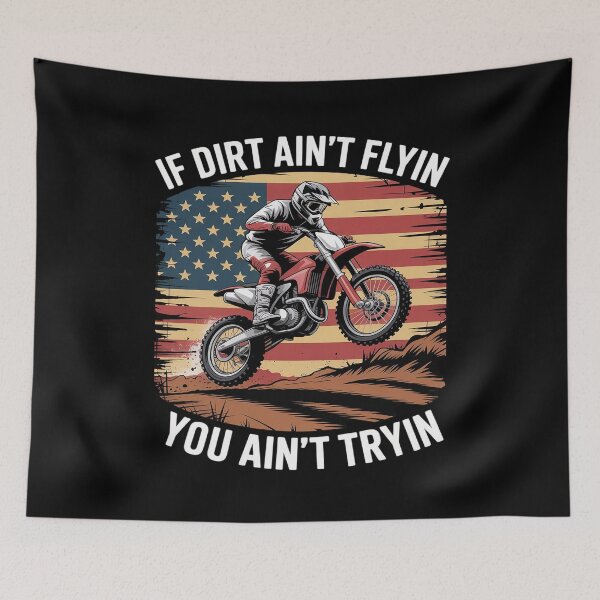 Item preview, Dirt Bike Patriot Graphic 4th of July Motocross designed and sold by Slwankol.