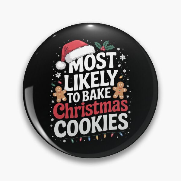 Item preview, Most Likely to Bake Christmas Cookies Xmas Matching  designed and sold by DigitaldeligArt.