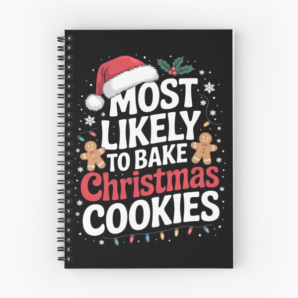 Item preview, Most Likely to Bake Christmas Cookies Xmas Matching  designed and sold by DigitaldeligArt.