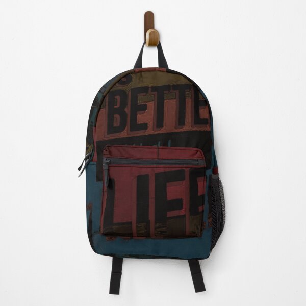 Item preview, backpacking Life is Better with Waterfalls for women designed and sold by chaeningplan.