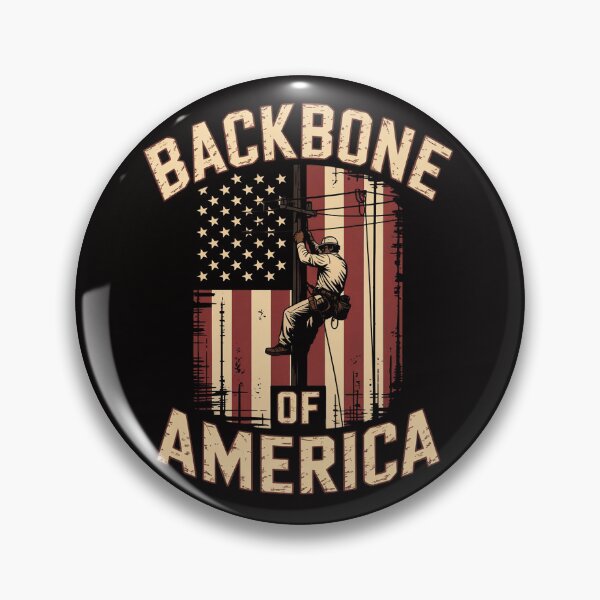 Item preview, Backbone Of America Arborist Tree Surgeon Lumberjack Logger designed and sold by chaeningplan.