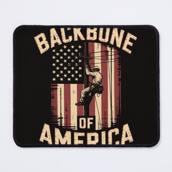 Item preview, Backbone Of America Arborist Tree Surgeon Lumberjack Logger designed and sold by chaeningplan.