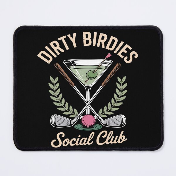 Item preview, Dirty Birdies Social Club Golfing & Drinking Funny Adult designed and sold by Slwankol.